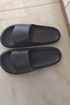 樸西香蕉船情侶涼拖鞋女浴室不易滑室內居家四季拖鞋男 黑色 42-43 曬單實(shí)拍圖