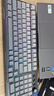 惠普（HP）K110無(wú)線(xiàn)鍵盤(pán) 三模藍牙有線(xiàn)靜音機械手感側刻漸變鍵帽帶旋鈕薄膜鍵盤(pán) 辦公游戲電競電腦筆記本通用 微塵灰【三模無(wú)線(xiàn)版】RGB燈效 曬單實(shí)拍圖