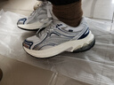 安踏AT2005丨潮流復古跑步鞋女鞋春季透氣舒適銀色運動(dòng)鞋 曬單實(shí)拍圖