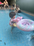 361°兒童游泳圈加厚款救生圈防側翻女童初學(xué)者寶寶充氣腋下圈 曬單實(shí)拍圖