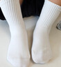 Jeep兒童小白襪學(xué)生校園白色純棉襪男童運動(dòng)襪春夏棉襪女童薄款校服襪 曬單實(shí)拍圖