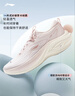 李寧凌波丨休閑慢跑鞋女鞋春夏季時(shí)尚透氣厚底增高運動(dòng)鞋ARSV018 曬單實(shí)拍圖