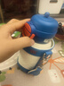 杯具熊（BEDDYBEAR）開(kāi)口雙飲蓋兒童保溫杯帶吸管水杯316鋼大容量保溫壺600ML賽羅出擊 曬單實(shí)拍圖