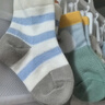 貝比新生嬰兒襪子2026春季純棉a類(lèi)幼兒胎襪秋款兒童襪男女寶寶中筒襪 曬單實(shí)拍圖