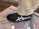 Onitsuka Tiger鬼塚虎德訓懶人鞋男女 懶人運動(dòng)休閑鞋TOKUTEN SLIP-ON 黑色 43.5 曬單實(shí)拍圖