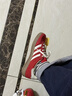 阿迪達斯（adidas）（adidas）三葉草男女鞋GAZELLE INDOOR低幫休閑鞋IF1808紅白36.5 曬單實(shí)拍圖