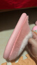 卡通棉拖鞋女士冬季情侶居家用加絨保暖厚底防滑踩屎感毛毛拖鞋男 粉紅色 38-39 （推薦37-38腳） 曬單實(shí)拍圖