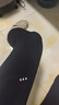 VVC打底褲女春秋新款高腰小腳鯊魚(yú)褲塑形修身顯瘦高彈瑜伽褲子 【春秋蜜臀褲】曜石黑 M 曬單實(shí)拍圖