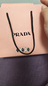 普拉達（PRADA）38婦女節禮物唇膏藍色口紅001莫測藍 潤唇膏滋潤生日禮物送女友 曬單實(shí)拍圖