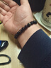 金石靈天然黑曜石手串男女款金曜石貓眼石水晶手鏈本命年送男女生日禮物 曬單實(shí)拍圖
