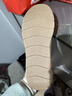 足力健老人鞋春季女鞋軟底板鞋旅游鞋休閑鞋子平底鞋女 6228K米白38 曬單實(shí)拍圖