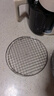世韓不銹鋼空氣炸鍋燒烤網(wǎng)熏肉篦子加腳烤架網(wǎng)家用烤爐烤肉烘焙網(wǎng) 圓形燒烤網(wǎng)20cm-帶腳 曬單實(shí)拍圖