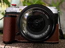 富士（FUJIFILM）X-M5/ XM5 套機 微單相機 時(shí)尚美顏數碼相機 文藝小巧復古照相機 銀色 XC35F2 曬單實(shí)拍圖