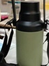 小米大肚保溫杯 戶(hù)外保溫水壺 雙飲保冷杯  316L便攜水杯 橄欖綠 1L 曬單實(shí)拍圖
