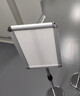 豪思克普 指示牌立牌A4 銀色直角不銹鋼展示架廣告牌引導牌水牌可伸縮標識牌HS-GGP1 曬單實(shí)拍圖