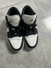 耐克NIKE休閑鞋男女熊貓AJ 1喬丹JORDAN 1運動(dòng)鞋DC0774-101黑白39 曬單實(shí)拍圖