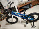 優(yōu)貝（RoyalBaby）兒童自行車(chē)男女童車(chē)腳踏車(chē)學(xué)生山地車(chē) 5歲-8歲 表演車(chē)16寸 藍色 曬單實(shí)拍圖