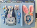 迪士尼（Disney）瘋狂動(dòng)物城首飾套裝發(fā)飾頭花發(fā)卡背包精品八合一女孩學(xué)生生日禮物 曬單實(shí)拍圖