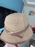 妙奕嘉漁夫帽防曬帽遮陽(yáng)帽帽子女夏天薄款2026新款戶(hù)外大帽檐太陽(yáng)帽時(shí)尚 拼接漁夫帽【卡其色】 曬單實(shí)拍圖
