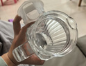 樂(lè )美雅玻璃水壺冷水壺涼水杯家用冰箱大容量茶壺四方透明1.1L涼水壺 曬單實(shí)拍圖