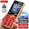 金立（Gionee）老年手機4G全網(wǎng)通5000毫安老年機超長(cháng)待機2.8大屏大字體大聲音老人手機老年人專(zhuān)用按鍵功能機 紅色 曬單實(shí)拍圖