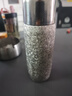 水宜生純鈦保溫杯99.9%鈦杯弱堿男女款大容量燜茶杯泡茶杯商務(wù)定制禮物 皓月銀【430ML】 曬單實(shí)拍圖