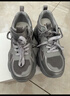 百麗厚底老爹鞋女26春新運動(dòng)增高鞋JD028AM6 灰色 38 曬單實(shí)拍圖