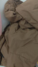 羅蒙棉服日系立領(lǐng)棉衣男士秋冬季加厚面包服衣服外套男 深咖啡 XL 曬單實(shí)拍圖