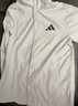 adidas情侶款拒水防曬UPF50+連帽防曬衣男女阿迪達斯官方輕運動(dòng) 亞麻綠   L 曬單實(shí)拍圖