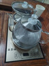 益茶福全自動(dòng)上水電熱水壺底部上水嵌入式茶臺功夫茶燒水壺飲水燒水一體機抽水玻璃煮茶壺保溫泡茶壺 SQ-008金色玻璃套裝 1L 曬單實(shí)拍圖