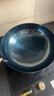 臻三環(huán)章丘鐵鍋手工鍛打炒鍋無(wú)涂層炒菜鍋不易粘鍋熟鐵鍋輕音套裝32cm 曬單實(shí)拍圖