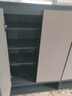 立太鞋柜門(mén)口入戶(hù)柜收納柜一體靠墻實(shí)木鞋架簡(jiǎn)易多層家用外樓道玄關(guān)柜 【店長(cháng)推薦】120-30-100CM霧灰+金典雅仕灰 曬單實(shí)拍圖