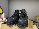 狠洋勞保男鞋子冬季加絨棉鞋工作防滑耐磨秋季運動(dòng)登山黑色馬丁靴子男 黑色不加絨【高品質(zhì)】 42 曬單實(shí)拍圖