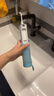 松下（Panasonic）沖牙器成人洗牙器水牙線(xiàn)水流便攜潔牙器牙齒沖洗器牙結石生日禮物送男女友ADJ4藍 曬單實(shí)拍圖