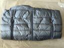 杰奧輕薄羽絨服女短款90白鵝絨連帽春秋季外套女薄羽絨服1312206 2439#霧霾藍 S (160) 曬單實(shí)拍圖