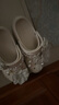 CROCS卡駱馳貝雅云彩洞洞鞋戶(hù)外老爹鞋沙灘女休閑鞋|208186 冬日白-11S 36 /37(230mm) 曬單實(shí)拍圖