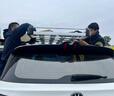 酷斯特長(cháng)安cs55/cs55plus/cs75/cs75plus/cs85/uni-k車(chē)頂行李架SUV通用 雙層1.6*1+鯊魚(yú)桿+鋁包角+雨網(wǎng)繩 曬單實(shí)拍圖