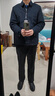 羅蒙輕盈保暖羽絨服男冬季簡(jiǎn)約翻領(lǐng)白鴨絨男士休閑羽絨外套商務(wù)男裝 曬單實(shí)拍圖