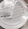 百蒂安通風(fēng)口空調孔墻洞裝飾蓋圓形百葉窗堵蓋排出風(fēng)口風(fēng)罩堵塞器遮丑蓋 100風(fēng)口（適合102-111ｍｍ的洞） 曬單實(shí)拍圖