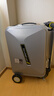 愛(ài)爾威（Airwheel）電動(dòng)行李箱可騎行智能拉桿登機箱可坐可代步20英寸 SX豪華版一銀 曬單實(shí)拍圖