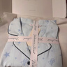 維多利亞的秘密（Victoria's Secret）宅度假天絲綿柔印花睡衣家居服套裝女不易皺 曬單實(shí)拍圖