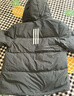 阿迪達斯（adidas）550蓬通勤防風(fēng)保暖鴨絨羽絨服面包服女子冬季連帽 M碼 曬單實(shí)拍圖