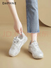 達芙妮內增高芭蕾德訓鞋女鞋2026新款春季小白鞋百搭厚底休閑運動(dòng)鞋女 曬單實(shí)拍圖
