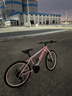 ICOLOUR自行車(chē)成人山地車(chē)公路賽車(chē)單車(chē)騎行變速內走線(xiàn)學(xué)生男女青少年 【薔薇粉】非減震-鋼架輻條輪 24寸21速（145-165cm） 曬單實(shí)拍圖