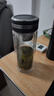 蘇泊爾（SUPOR）雙層玻璃杯辦公泡茶杯男女士茶水分離杯車(chē)載水杯子辦公泡茶杯子 曬單實(shí)拍圖