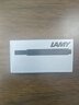LAMY凌美墨水芯 非碳素一次性墨囊鋼筆用 便攜式墨膽不堵筆 德國原裝 5支裝 黑色墨水芯 曬單實(shí)拍圖
