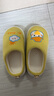 豬爸爸兒童棉拖鞋男童秋冬季2025新款居家室內防滑女童寶寶卡通拖鞋黃24 曬單實(shí)拍圖