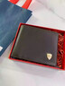 七匹狼（SEPTWOLVES）錢(qián)包男士真皮正品短款錢(qián)夾2026新款皮包頭層牛皮夾爸爸卡包證件包 金盾狼標-啡色【專(zhuān)柜禮盒】 曬單實(shí)拍圖
