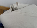 軟貝新疆棉花被手工包邊棉胎被子被芯魚(yú)鱗網(wǎng)棉絮可蓋可墊宿舍保暖棉絮 米白色（約5斤） 180cm*200cm單被芯 曬單實(shí)拍圖