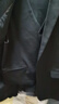 阿悠胖商務(wù)修身韓版馬甲結婚伴郎新郎坎夾正裝休閑打底 黑色單馬甲 4XL 曬單實(shí)拍圖